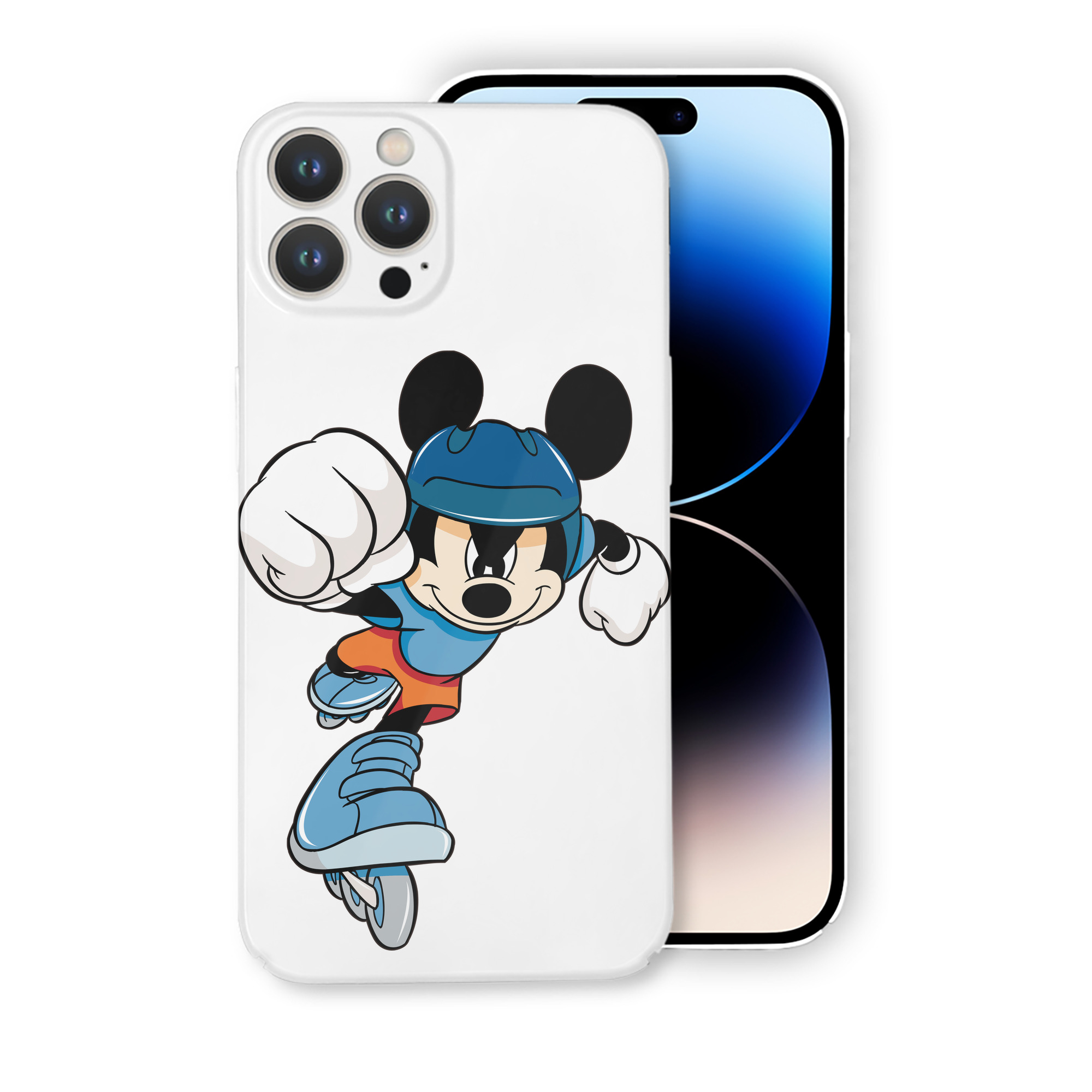 （画像用） ミッキーマウス Mickey Mouse 【iPhone 14シリーズ対応】ハードケース